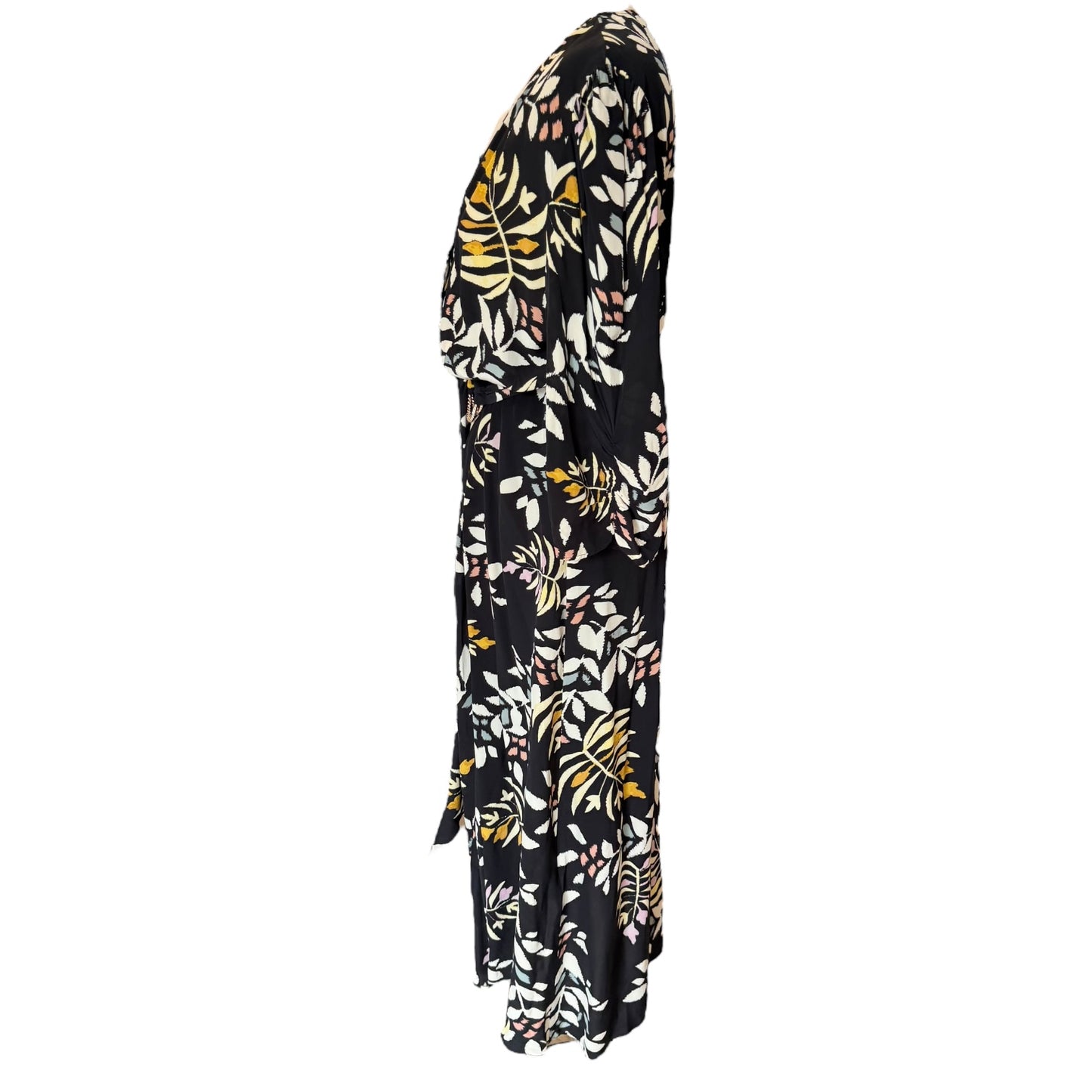 Ba&sh Black Crissy Floral Dress - 12/14