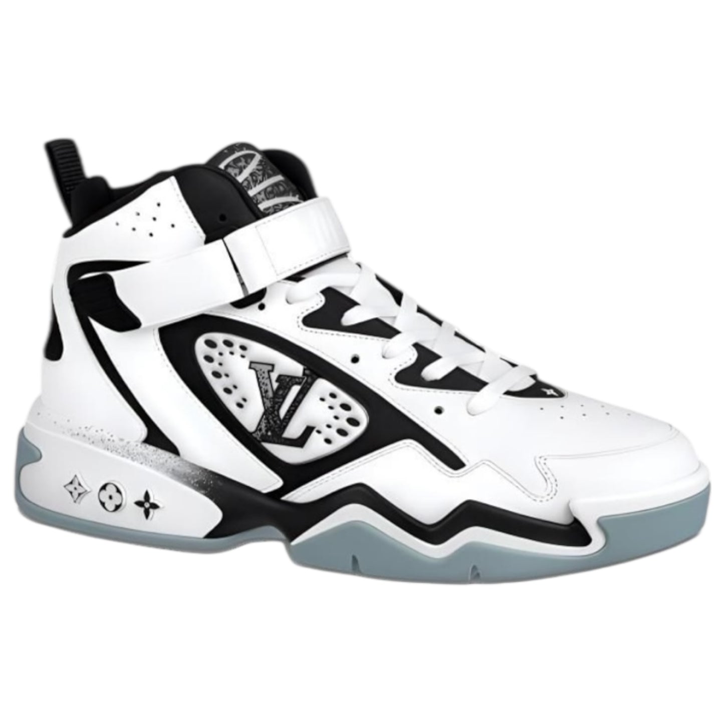 Louis Vuitton LV Trainer 2 Sneakers 'White Black Grey' - 7