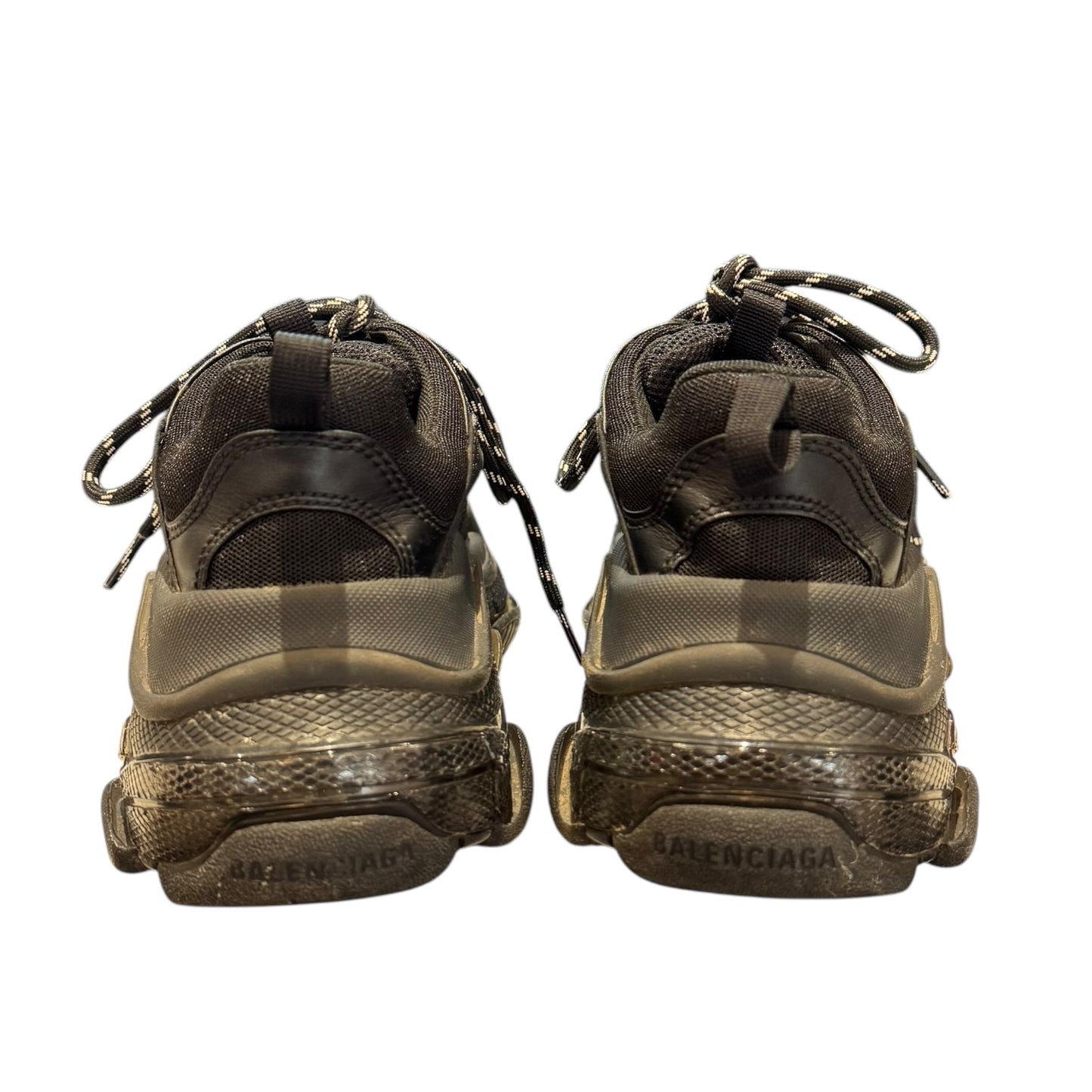 Black Balenciaga Triple S Trainers - 6