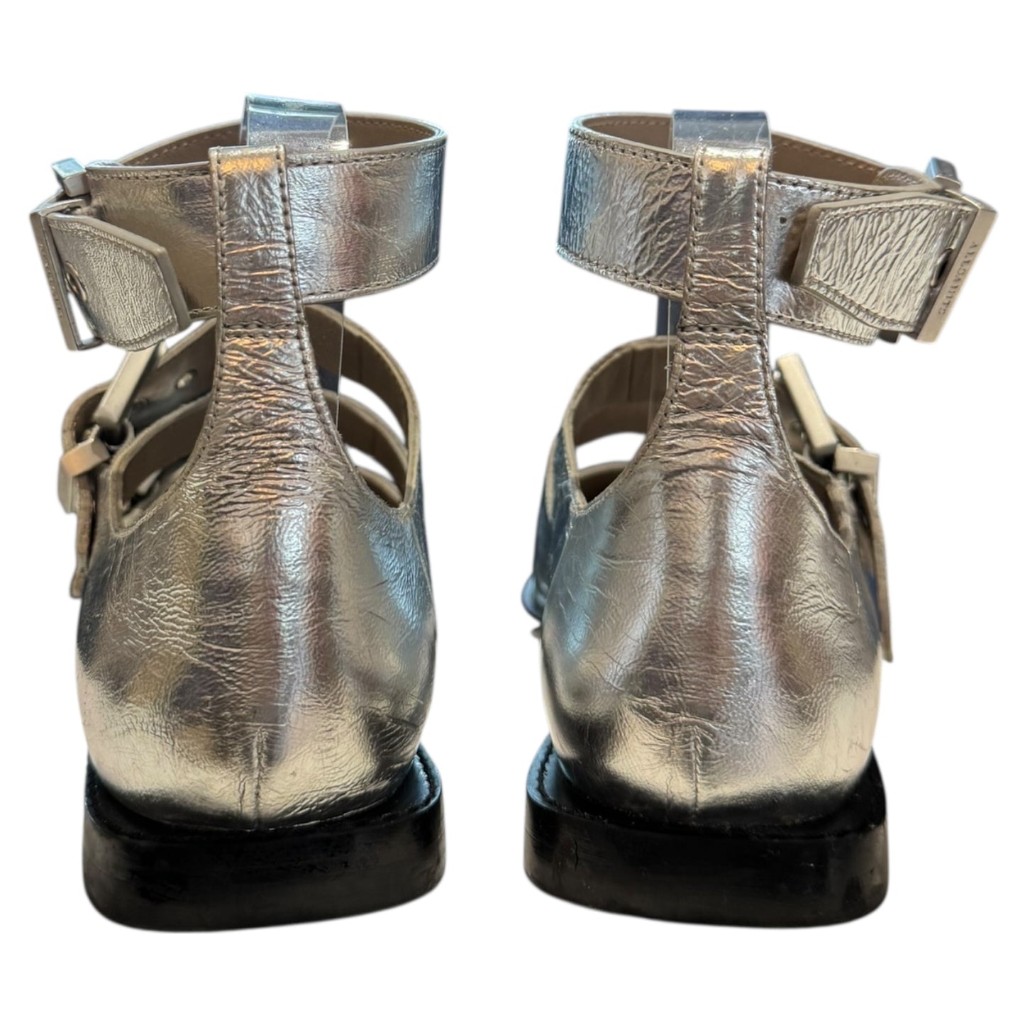 All Saints Silver Susan Shoes - 39 / 6