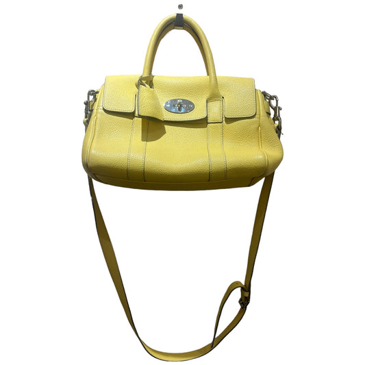 Mulberry Small Yellow Bayswater