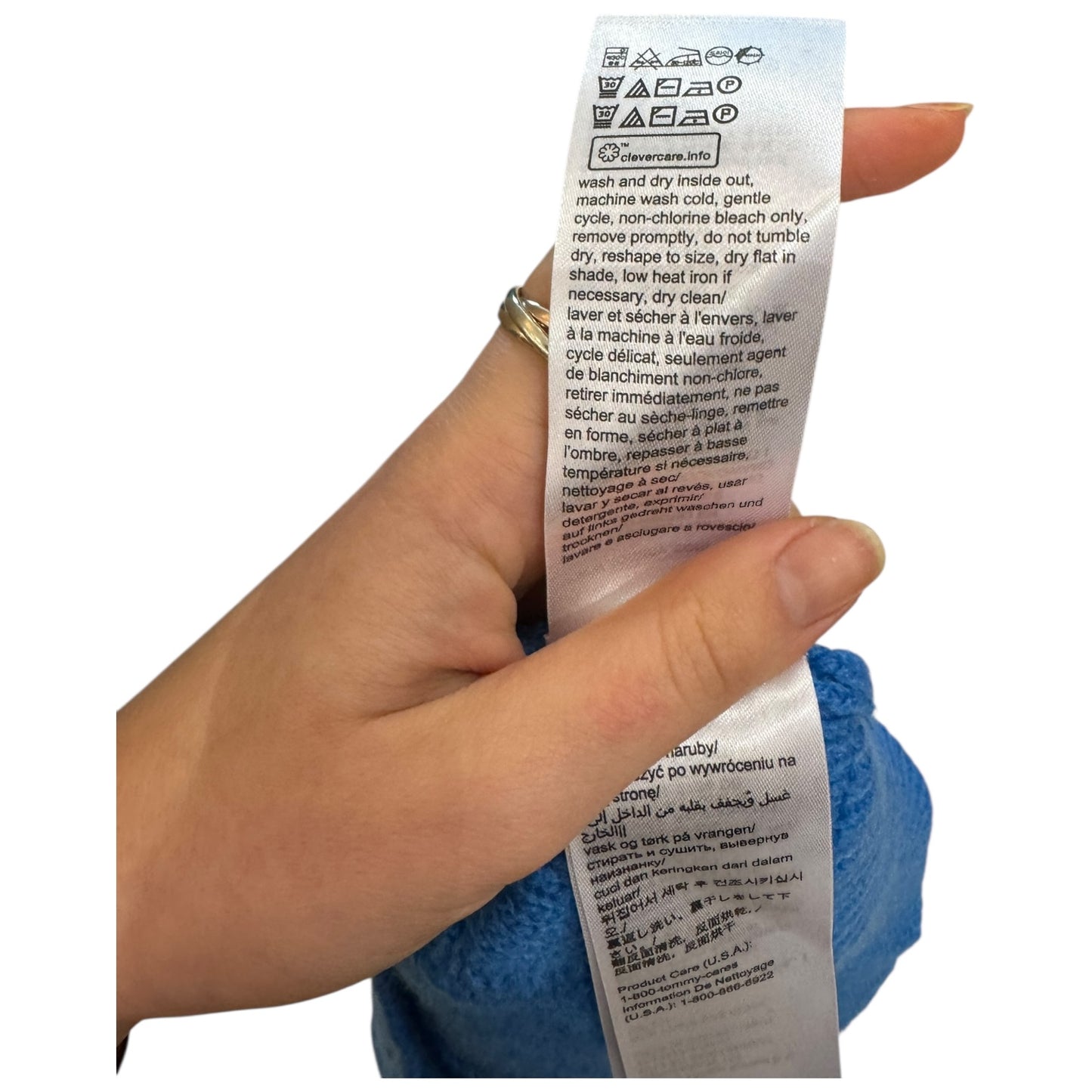 Tommy Jeans Blue Sweater Vest - 10/12