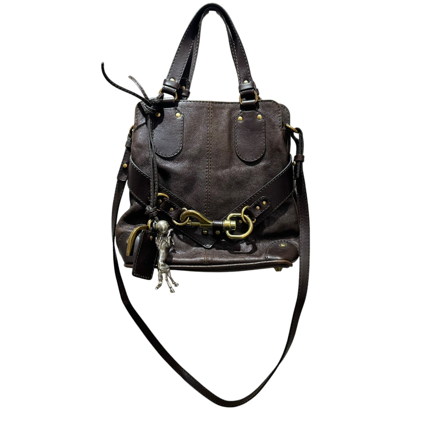 Chloe Brown 'Kerala' Crossbody Bag