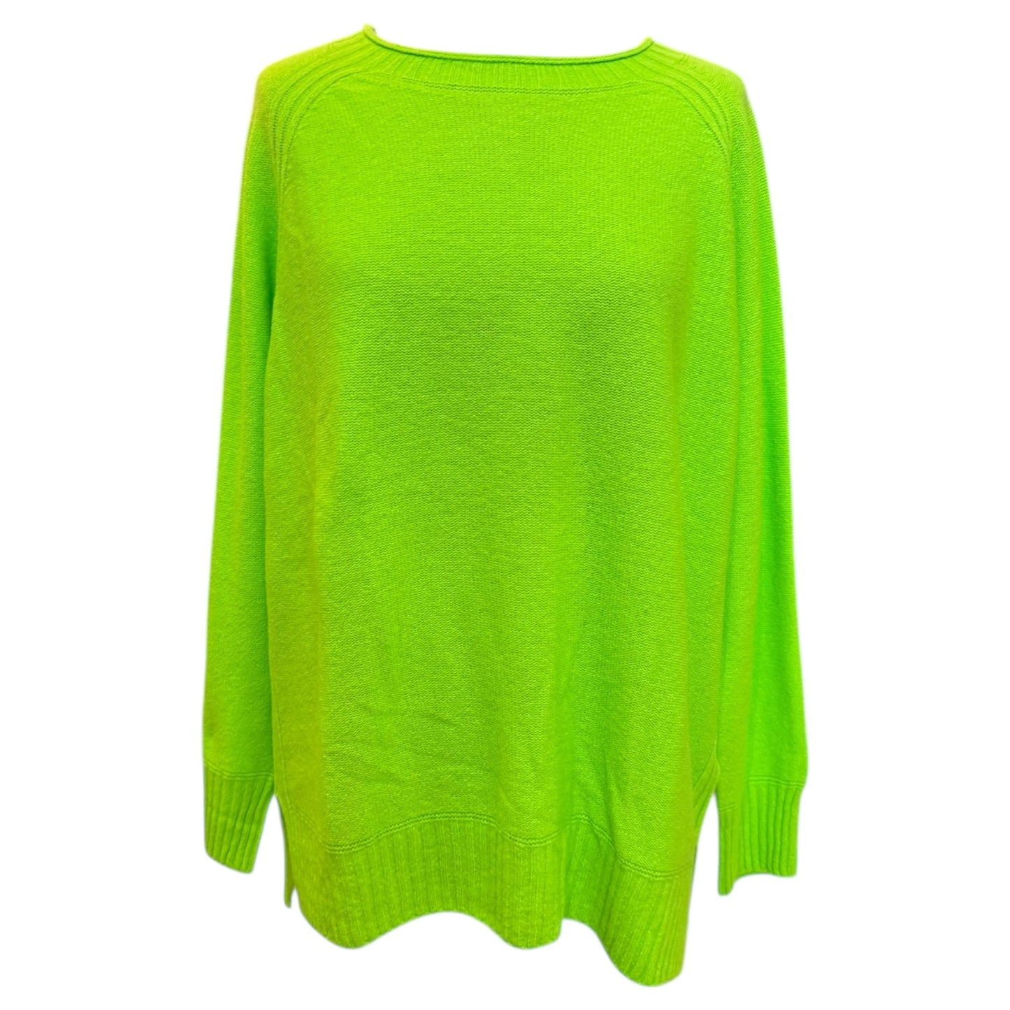 Marc Cain Lime Green Wool Blend Jumper - 14 - NEW