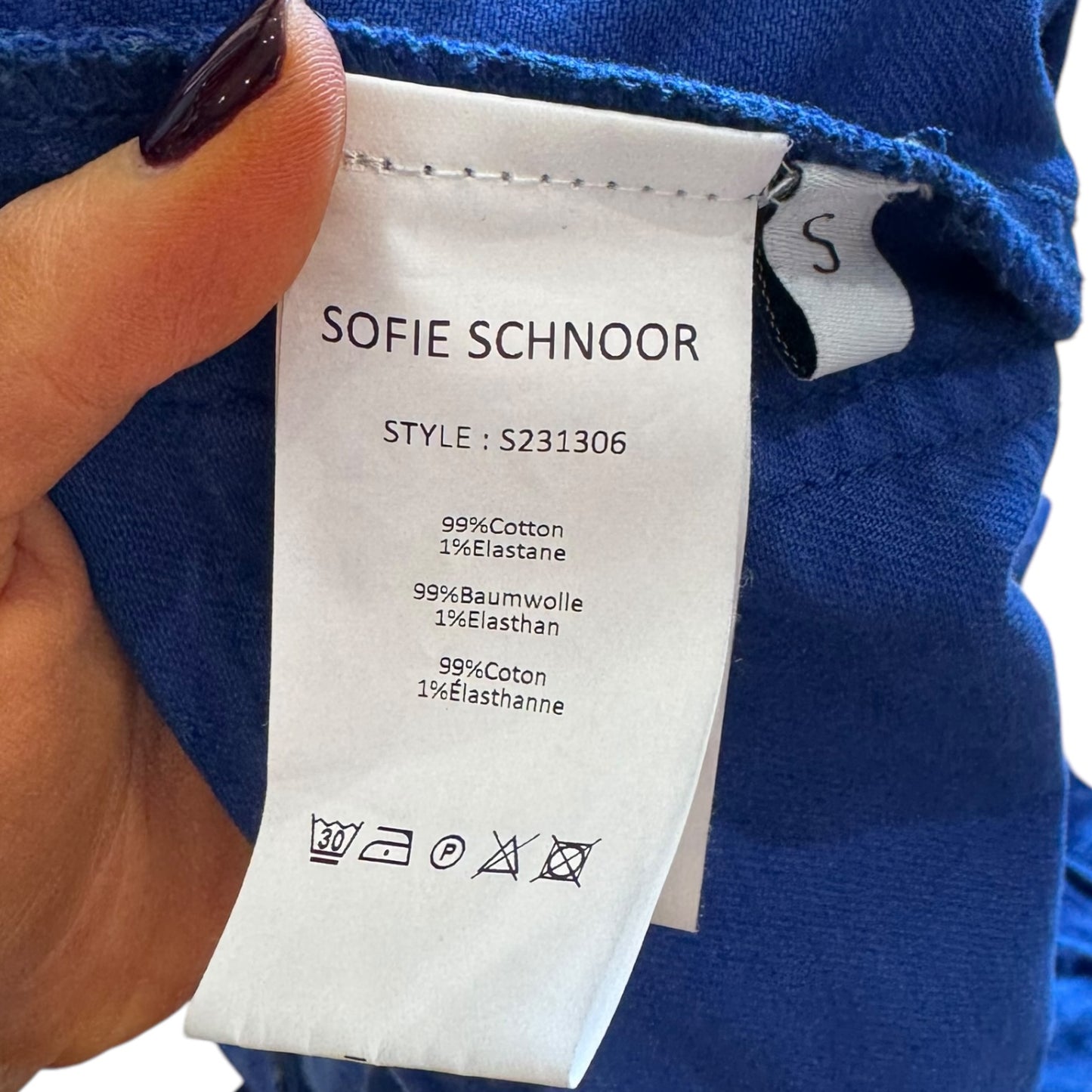 Sofie Schnoor Blue Denim Jacket - 10/12