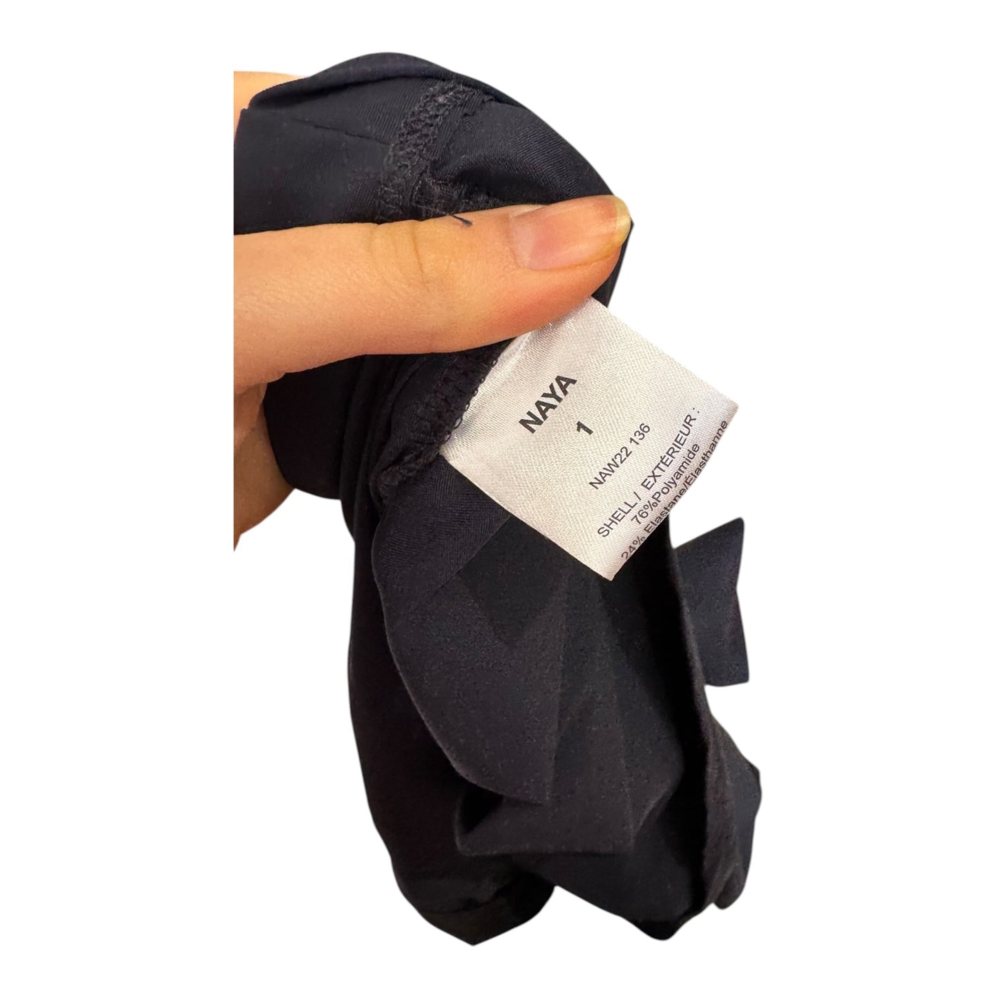 Naya Navy Hooded Jacket With Zip Pockets - 10