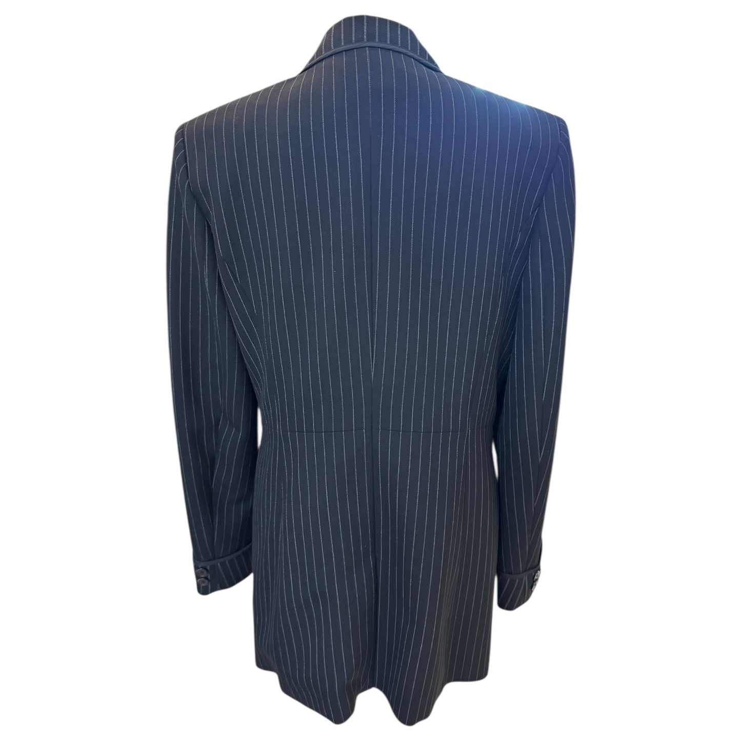 Riani Black Pinstripe Blazer - 12