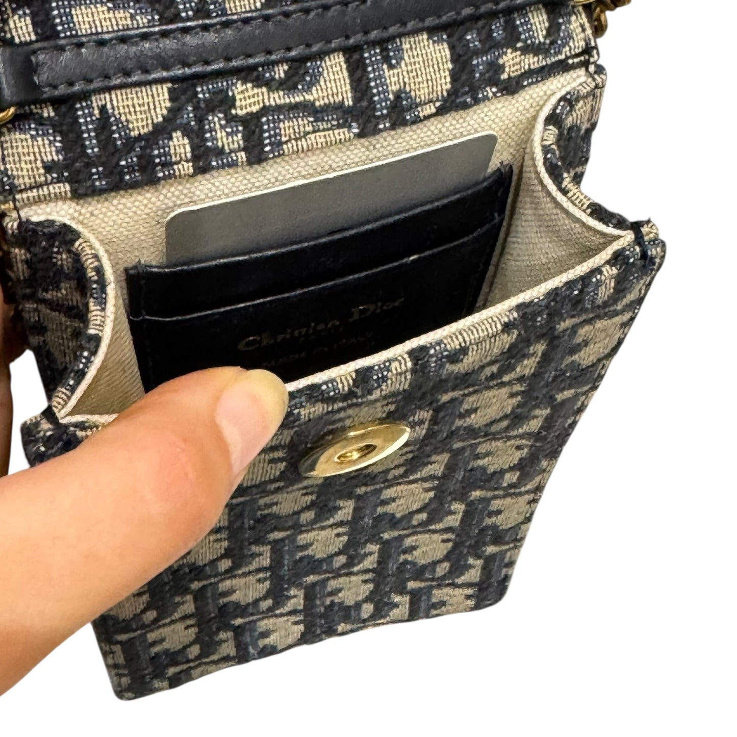 Dior 'Oblique' Saddle Crossbody Bag