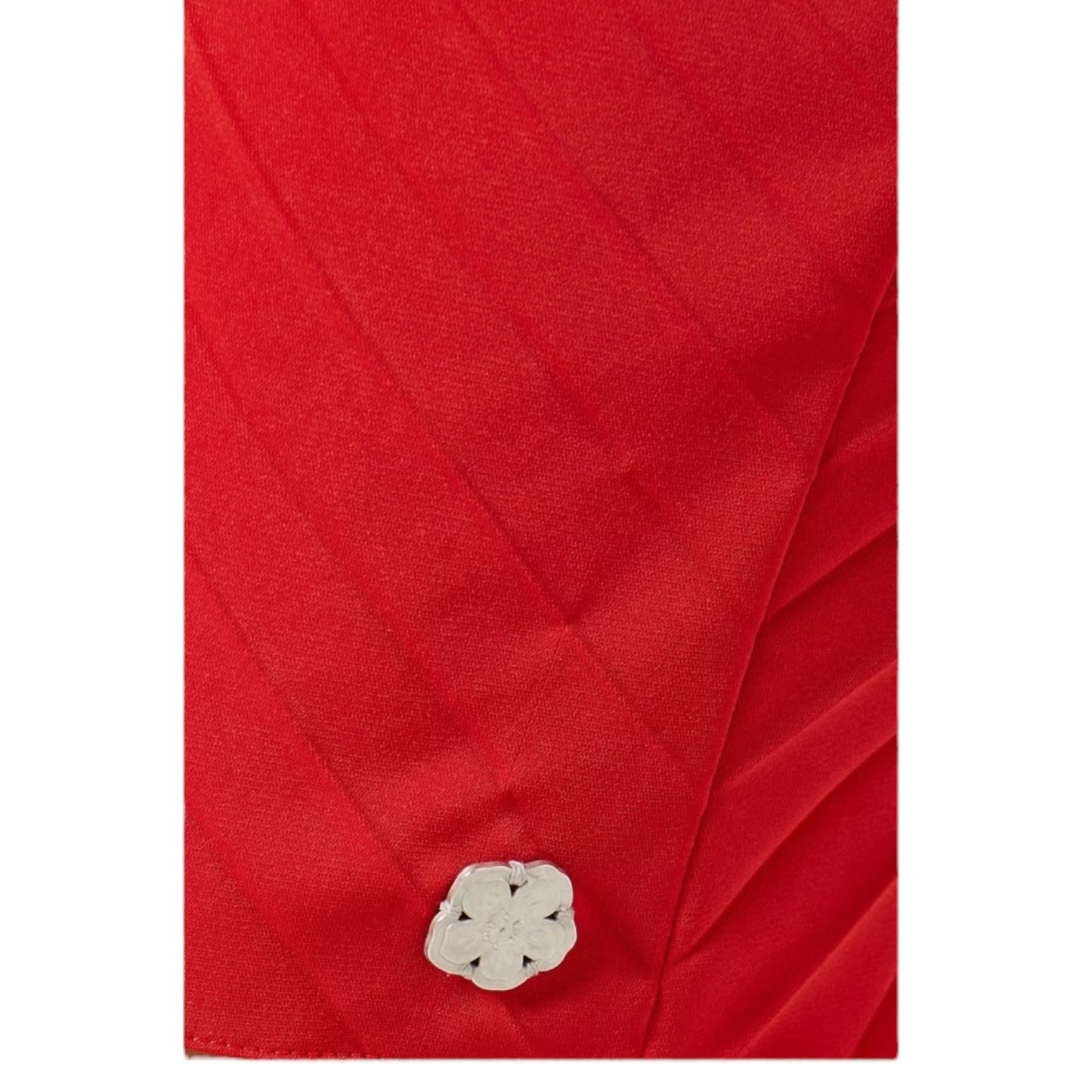 Kenzo Red Sun-ray Pleated Mini Dress - 10