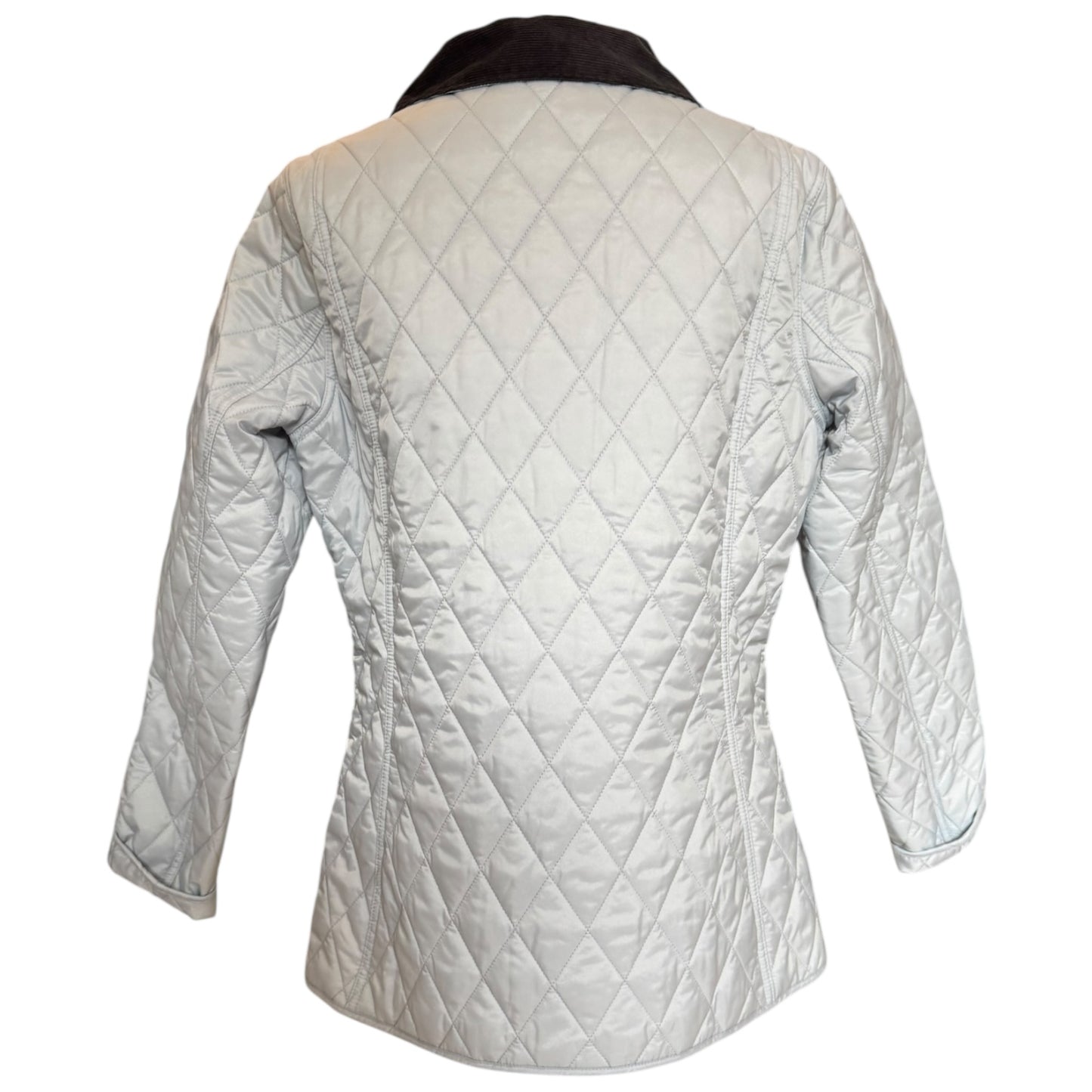 Barbour Light Blue Annadale Quilt Jacket - 12