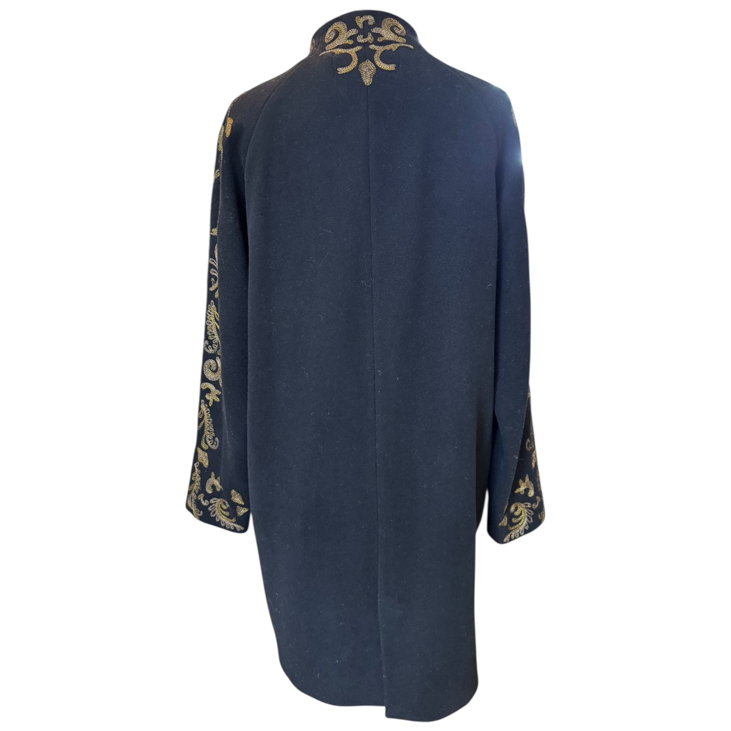 Day Birger et Mikkelsen Black Gold Brocade Coat - 10