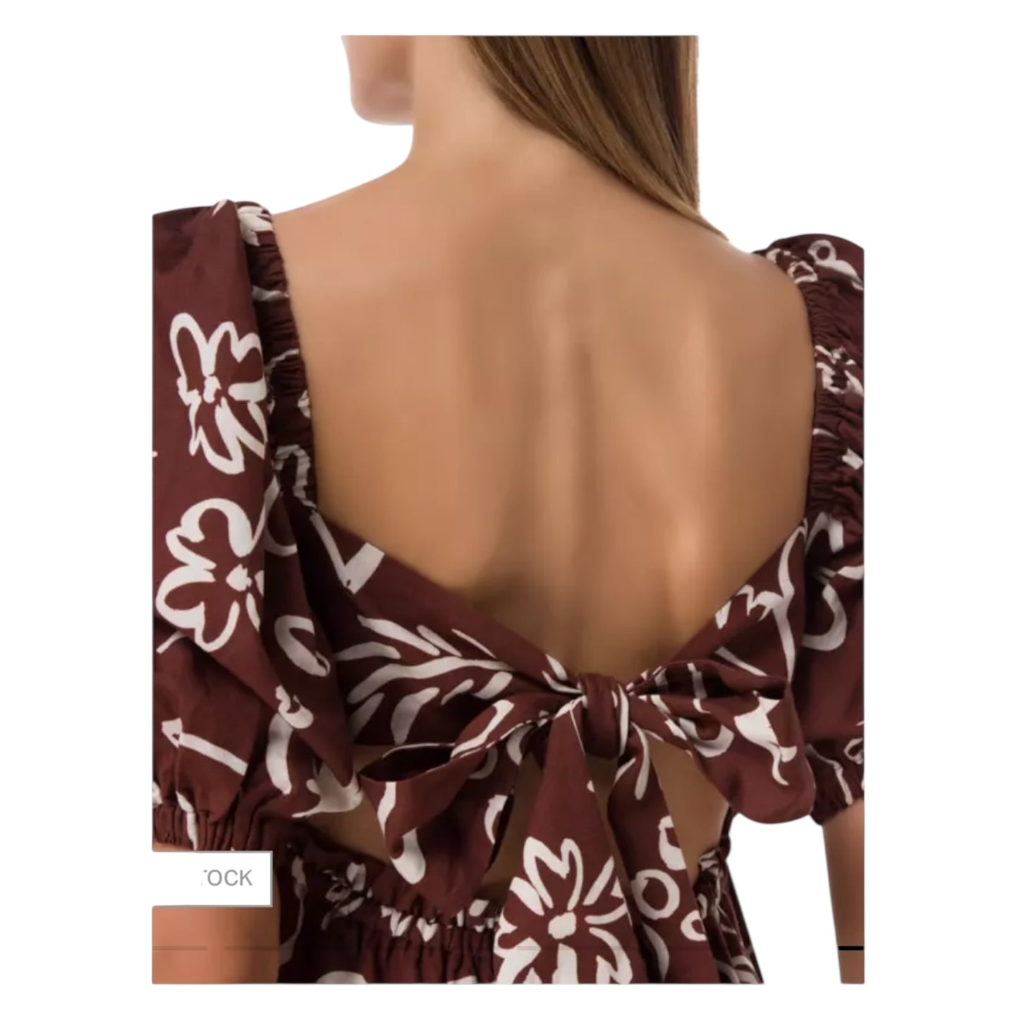 Kitri Gianna Coco Palm Print Maxi Dress - 8