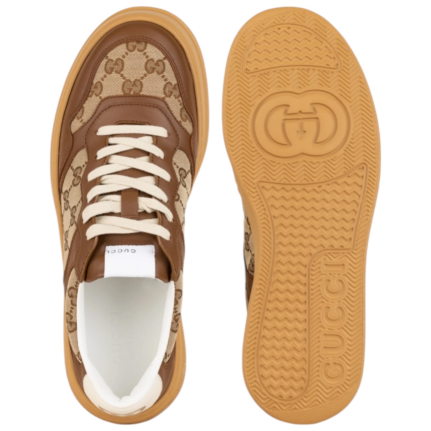 Gucci GG Sneaker in Brown - 40 / 7