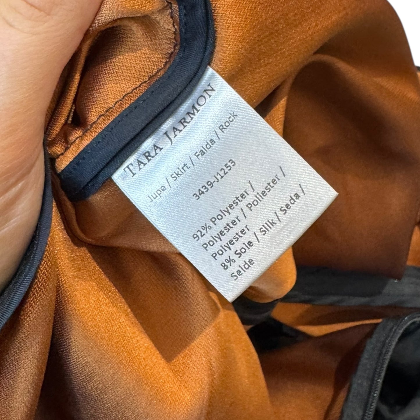 Tara Jarmon Black Short Skirt - 12