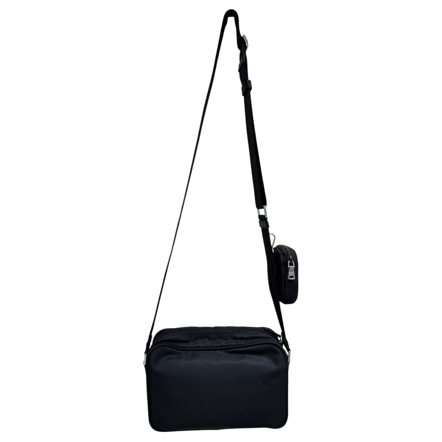 Prada Black Re-Nylon Cross Body Bag