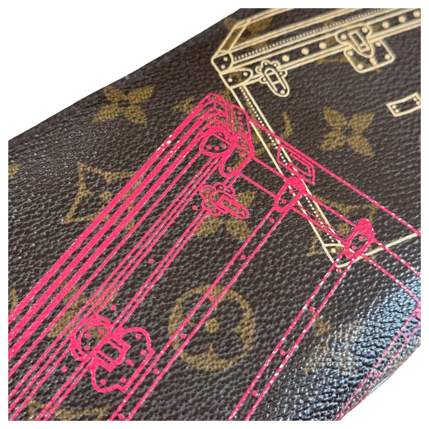 Louis Vuitton Zipp Wallet Canvas Long M58507