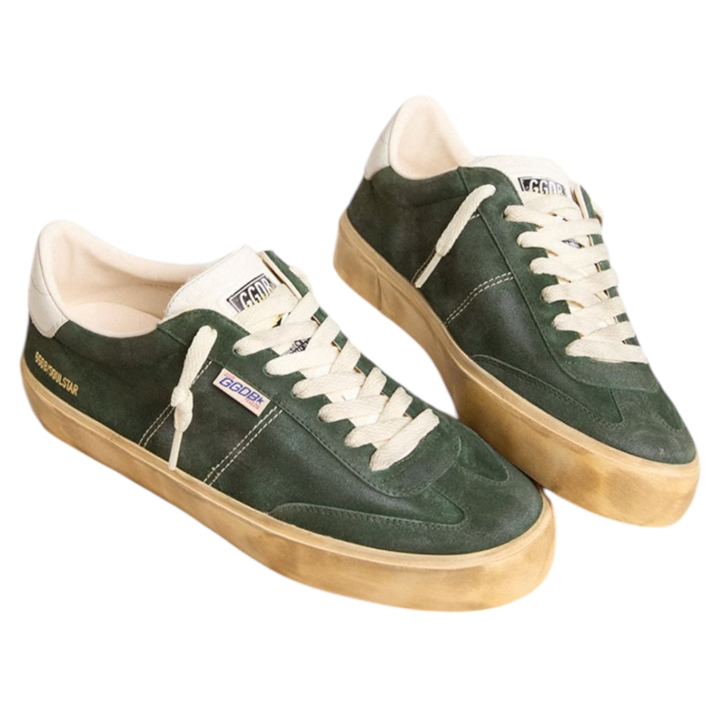 Golden Goose Green Soul-Star Trainers - 9