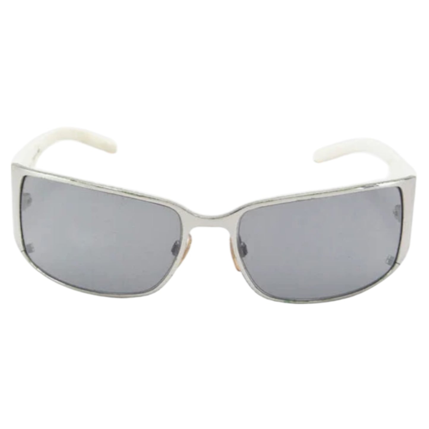 Dolce and Gabbana Silver and Cream Sunglasses