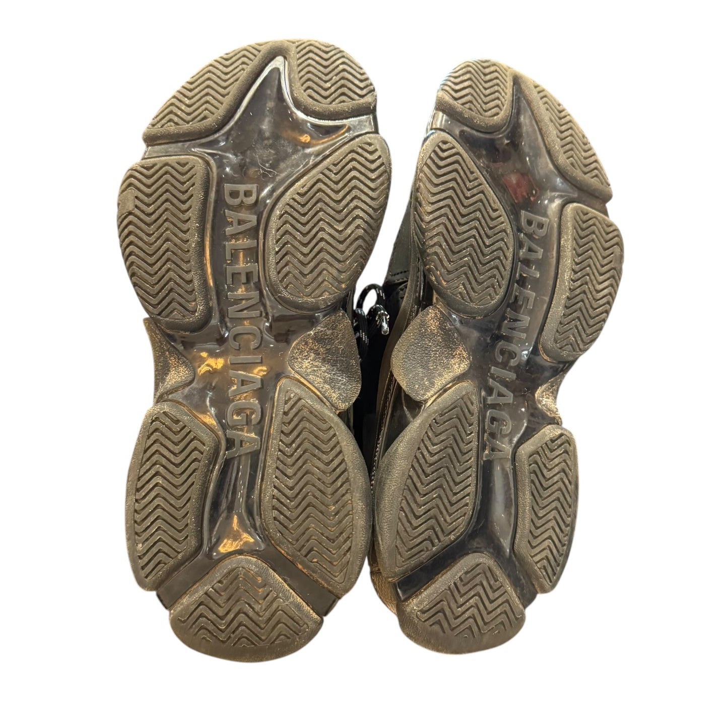 Black Balenciaga Triple S Trainers - 6