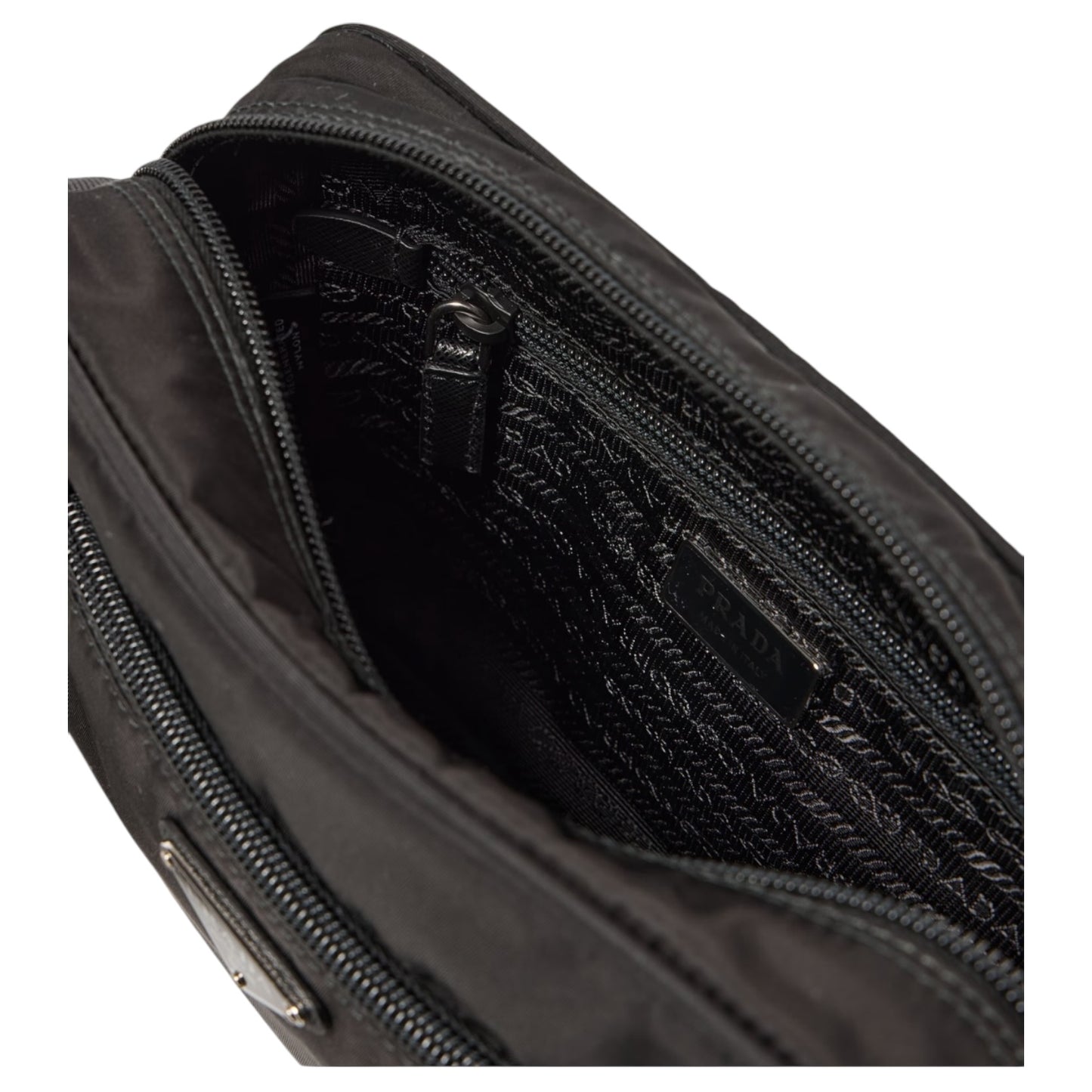 Prada Black Re-Nylon Cross Body Bag
