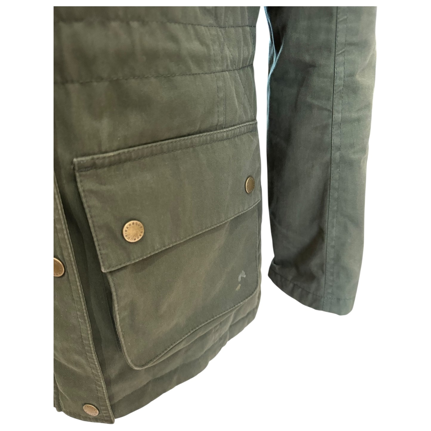 Barbour Khaki Waterproof Parka - 8