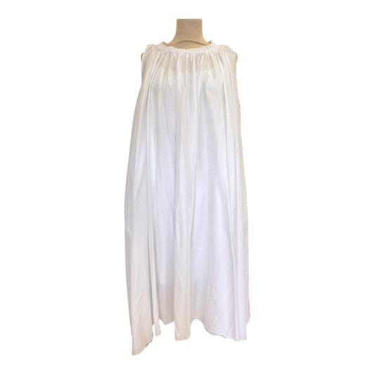 Marni White Sleeveless Maxi Dress - 10