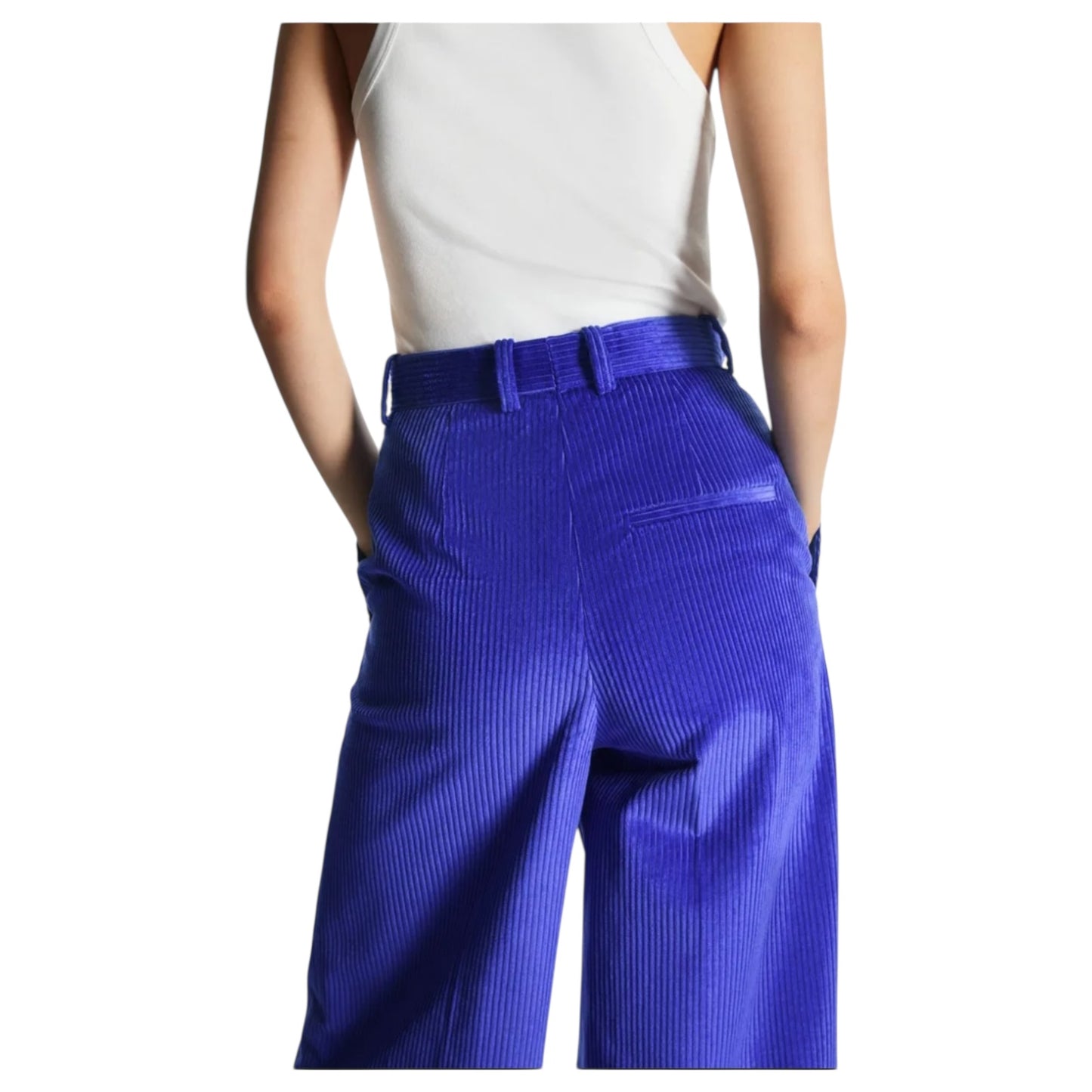 COS Blue Corduroy Trouser Suit - 6