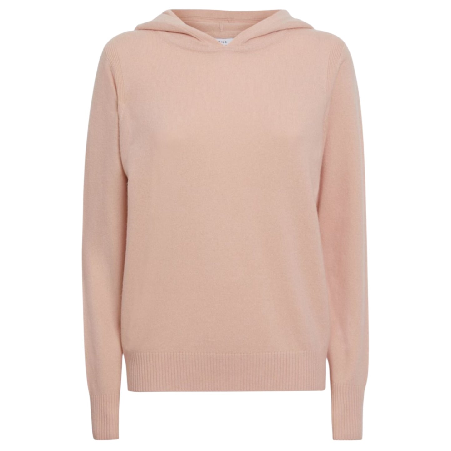 Reiss Agnes Wool Blend Hoodie in Neutral - 16