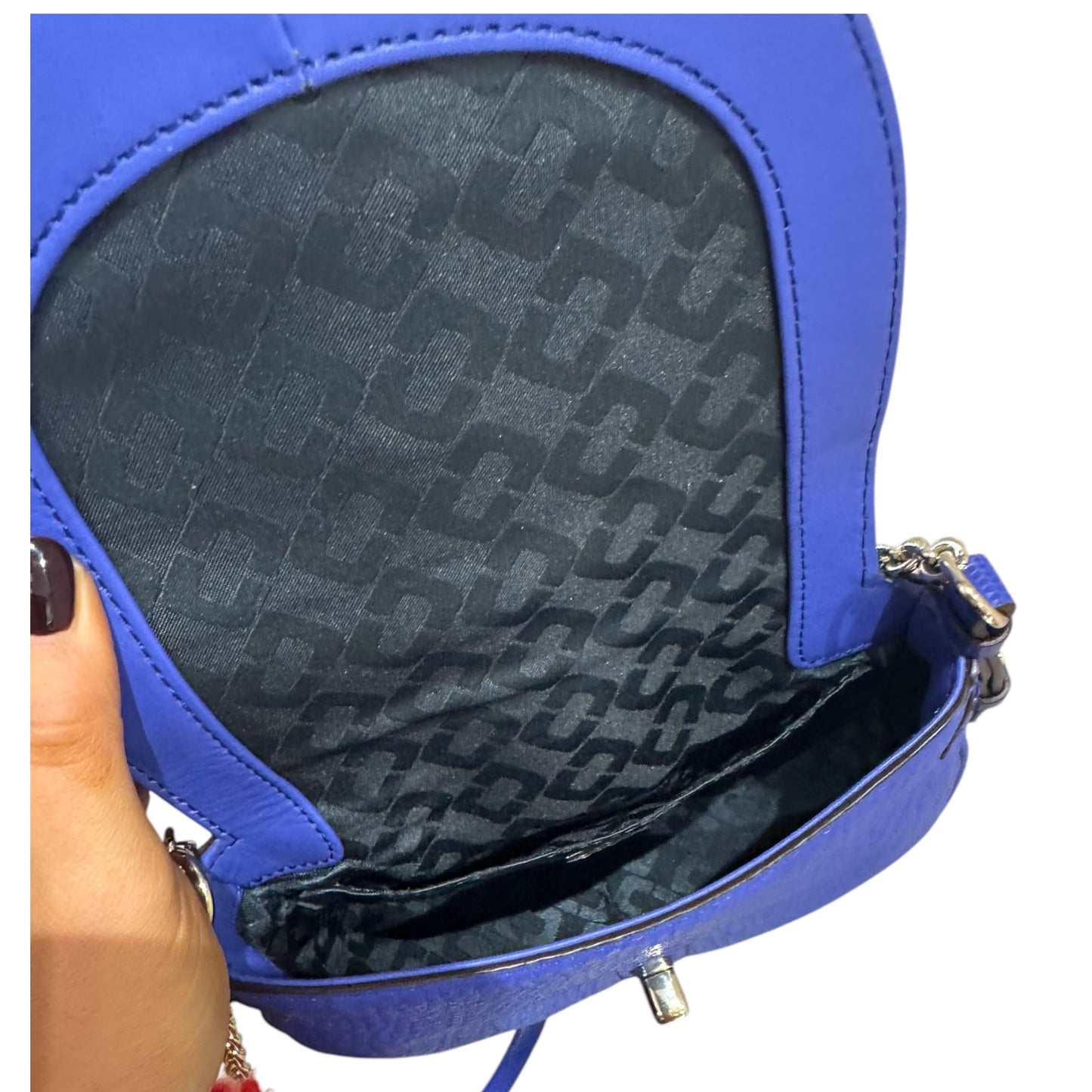 DVF Purple 'Sutra Mini' Cross Body Bag