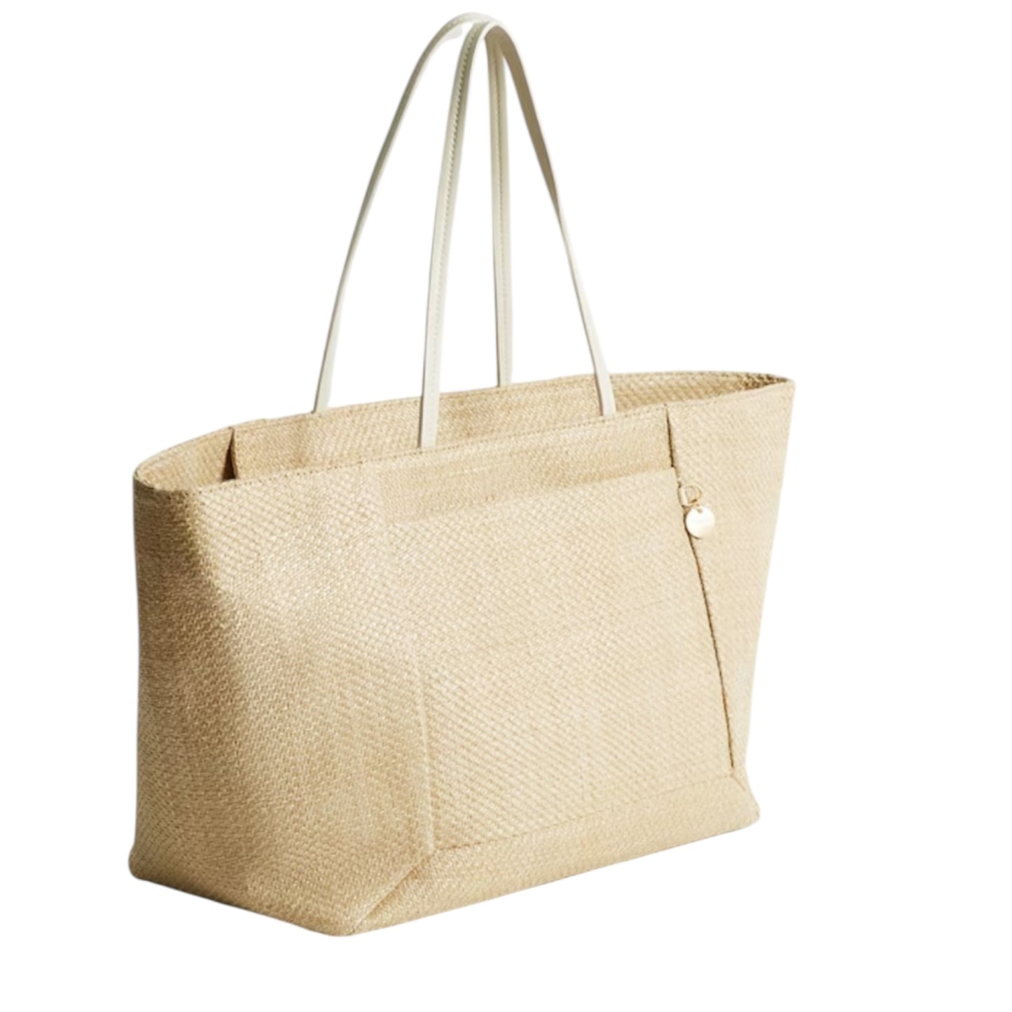 Reiss Bailey Raffia Tote Bag