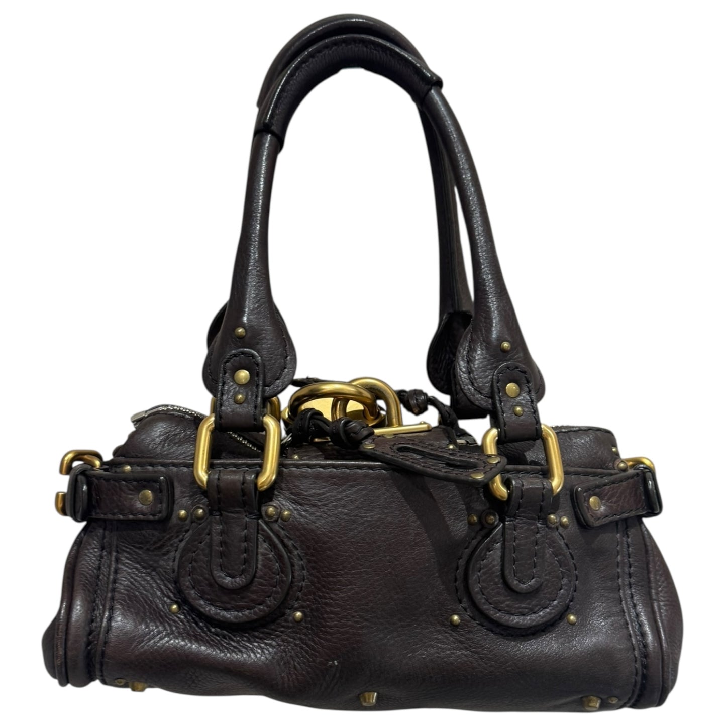Chloe Dark Brown Paddington Bag