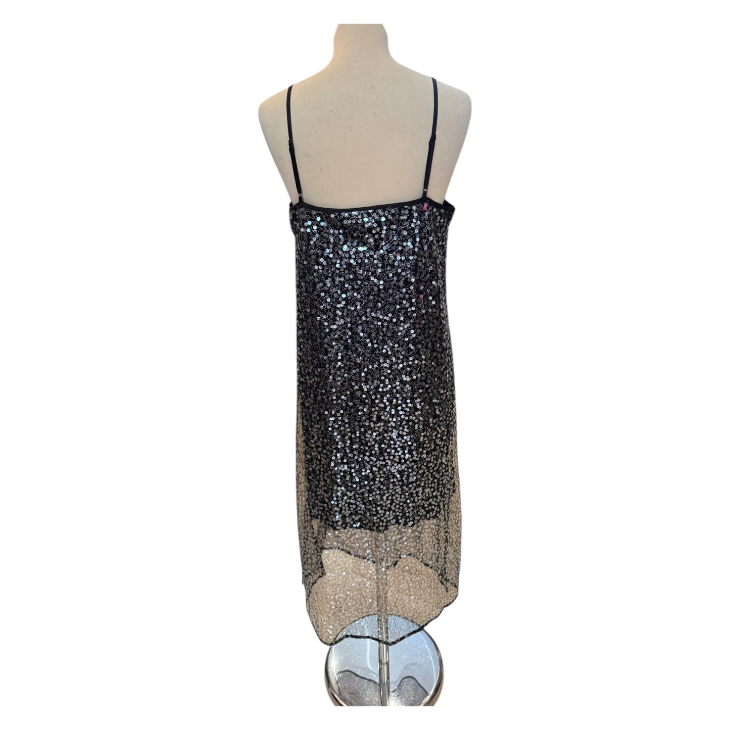 Karen by Simonsen Sequined Dress and Top in Meteorite - 10