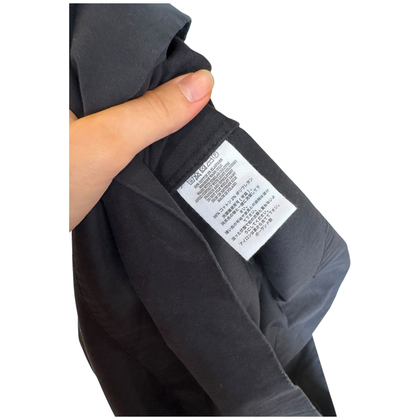 YMC Black Temple Stretch Cotton Dress - 12