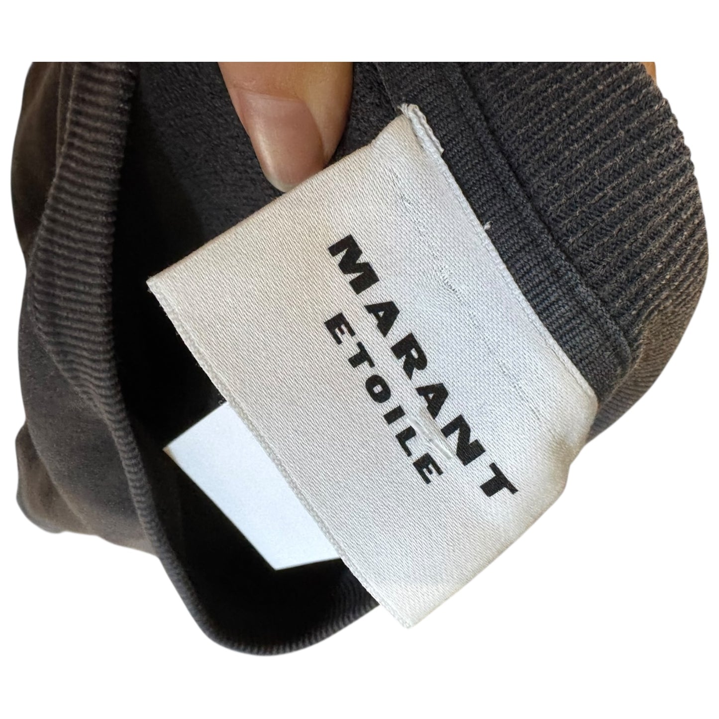 Isabel Marant Etoile Grey Sweatshirt in Faded Black - 12