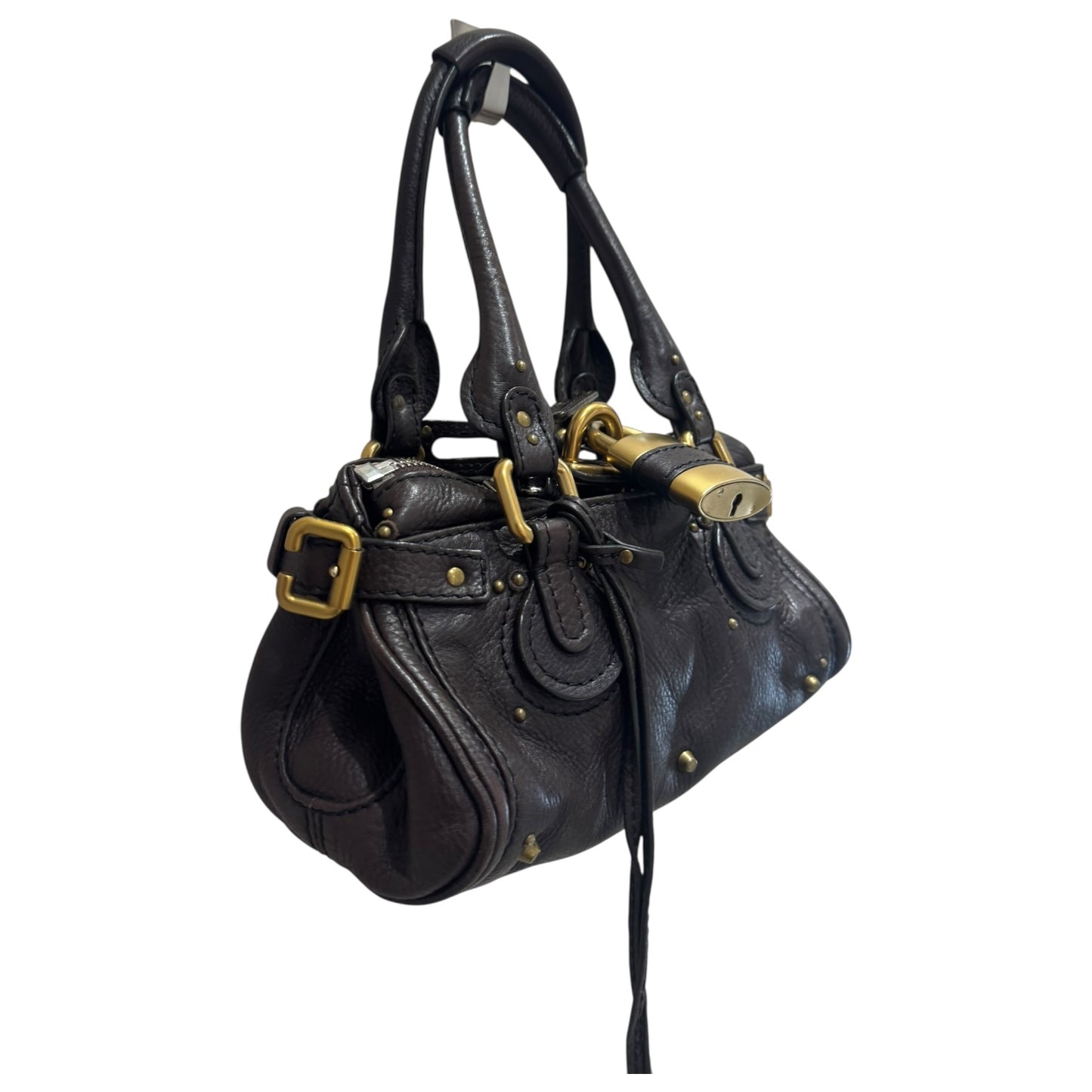 Chloe Dark Brown Paddington Bag