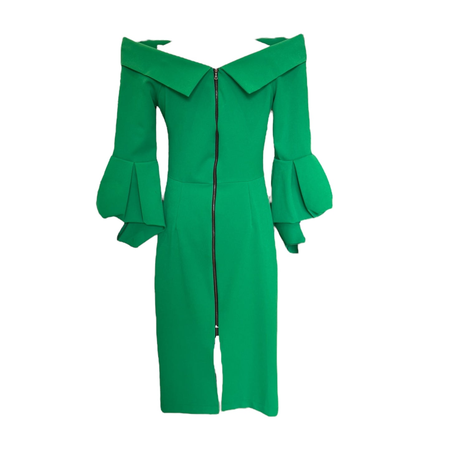 Kevan Jon Green Bardot Dress - 12