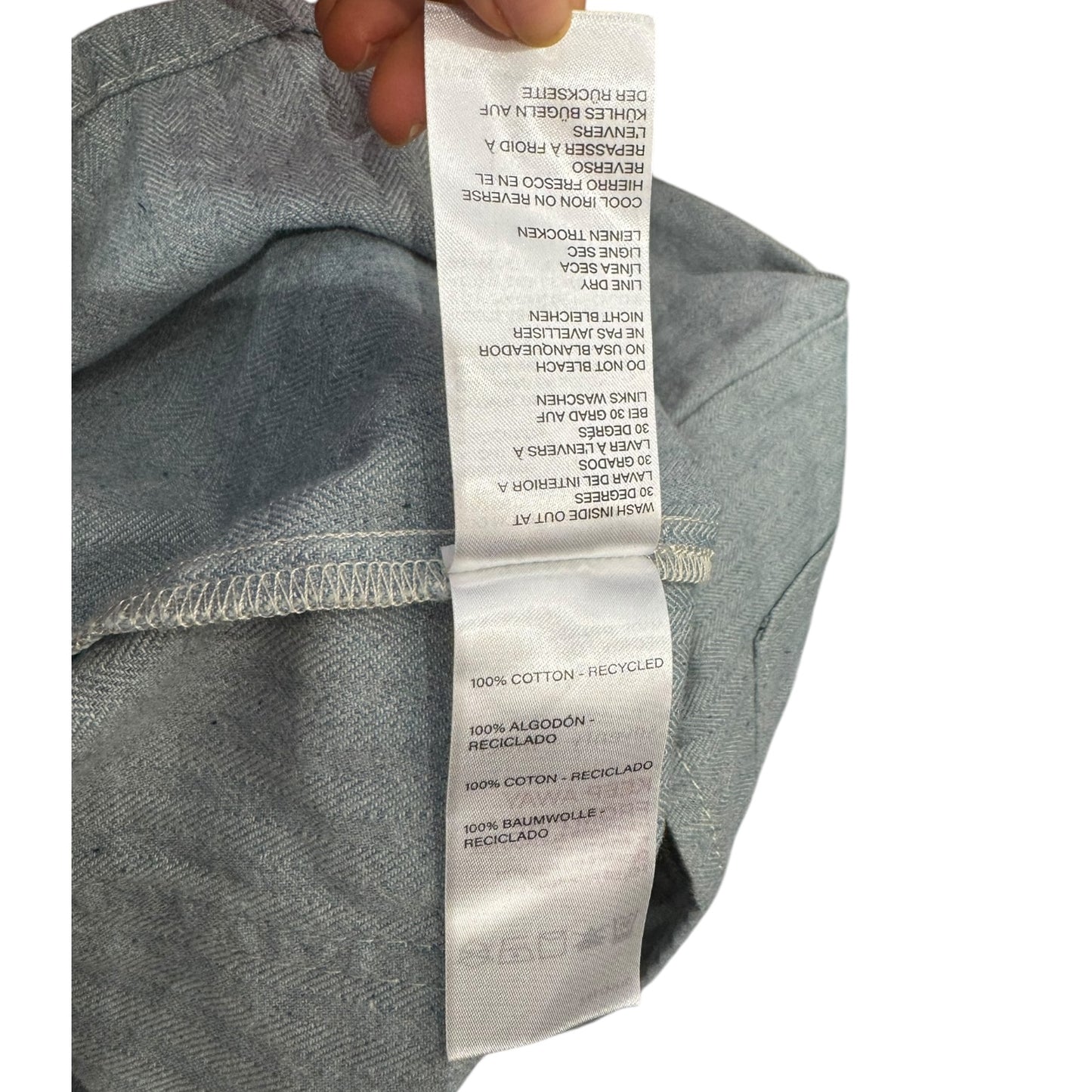Seventy + Mochi Herringbone Denim Jacket - 12