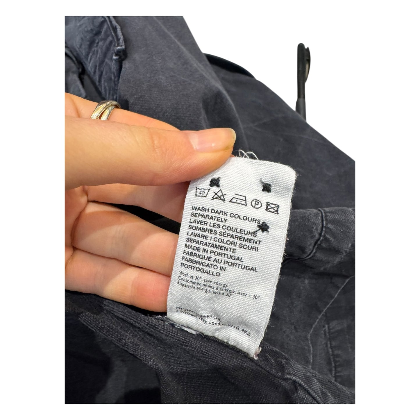 Margaret Howell Asymmetric Denim Dress - 12/14