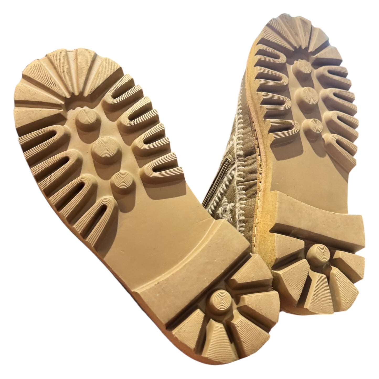 Setsu 3.0. Paisley Ankle Boot Leather Wheat - 39/6