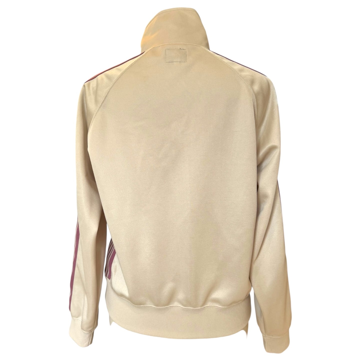 Needles Track Jacket in Cream and Dusk Pink - 10