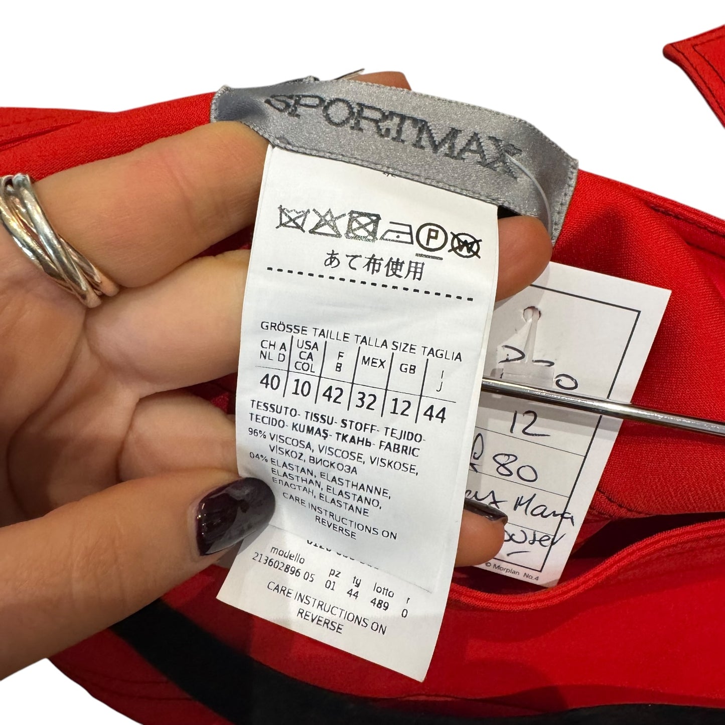 Sport Max Red Trousers - 12