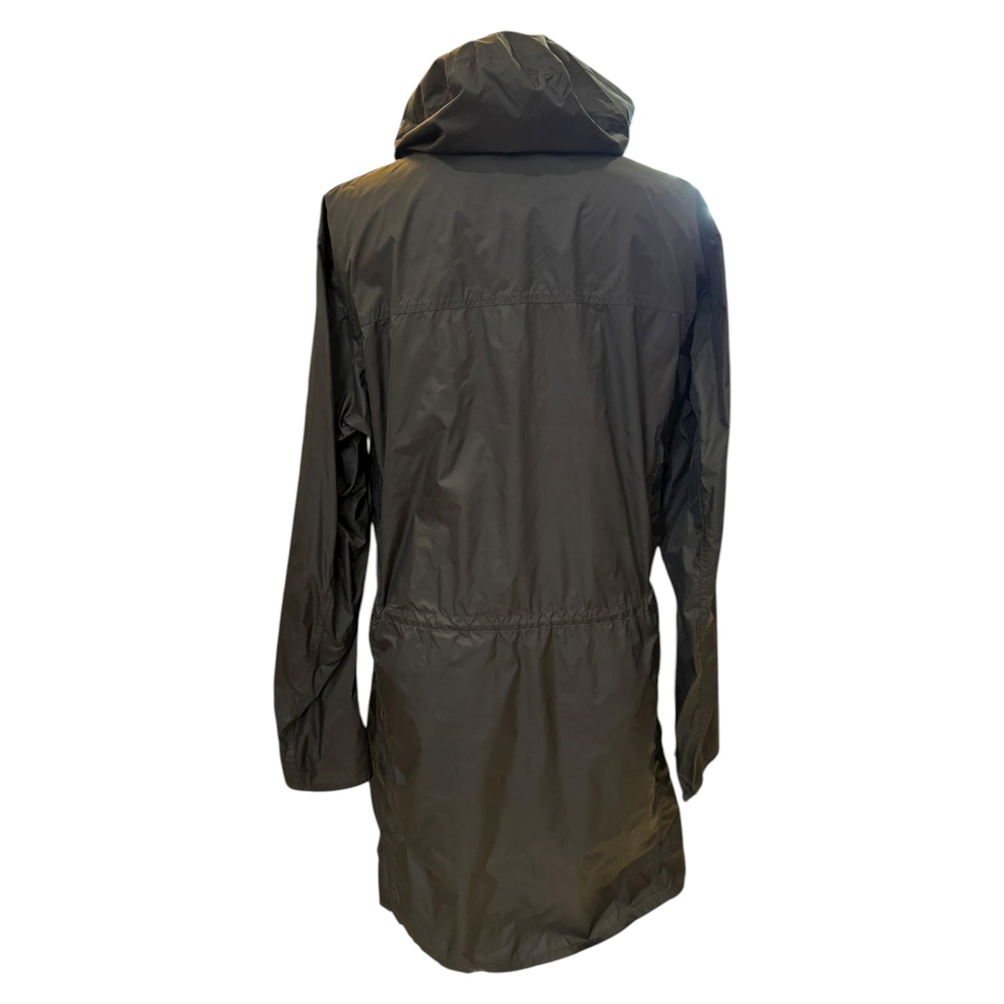 Jil Sander Black Hooded Wind Breaker Coat - 10