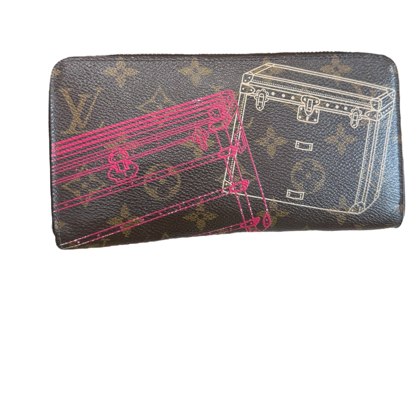 Louis Vuitton Zipp Wallet Canvas Long M58507