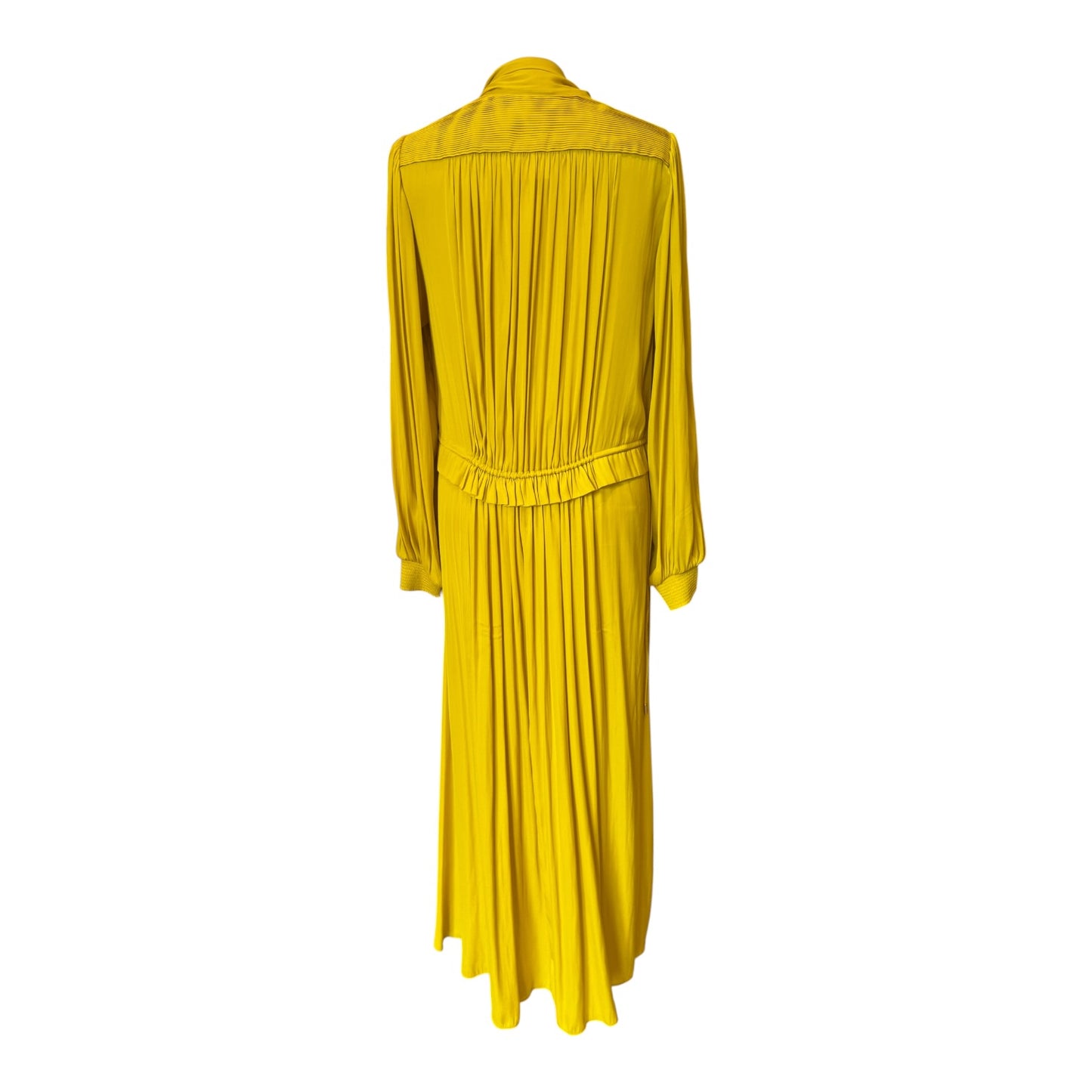 Marc Cain Yellow Gold Maxi Dress - 10