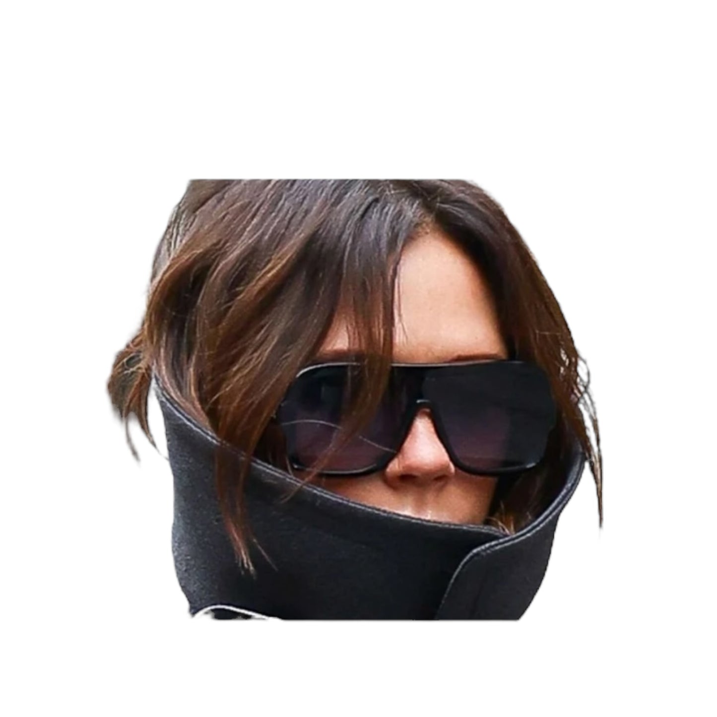 Victoria Beckham Black Oversized Sunglasses VB673S 001