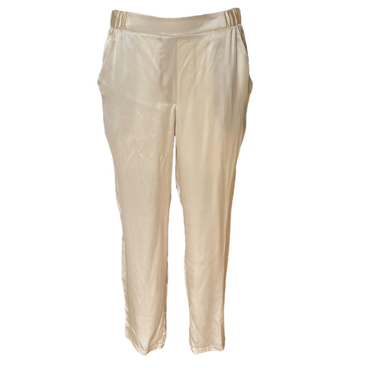 Intimissi Oyster Silk Trousers - 12 - NEW