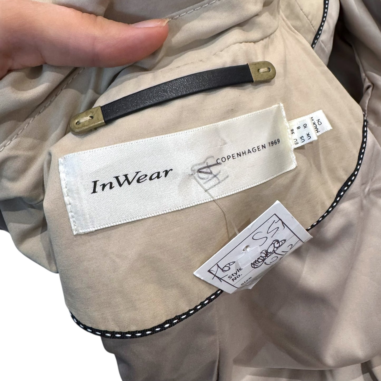 InWear Beige Trench Coat - 10/12