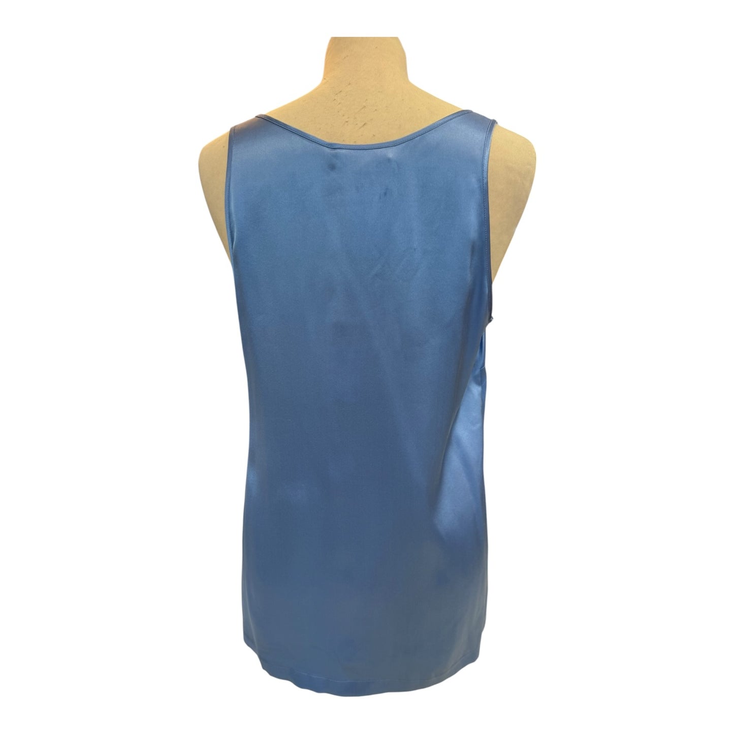 Barbara Bui Blue Silk Top - 10 - NEW
