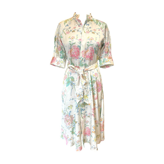 Polo Ralph Lauren Floral A Line Satin Belt - 6 - NEW