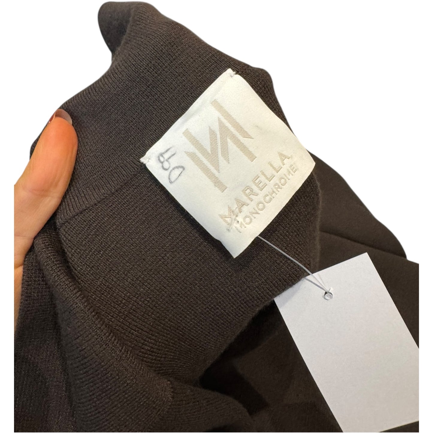 Marella Brown Fringed Cardigan - 8/10